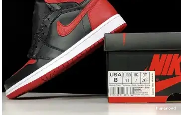 Hyperoad JORDAN MENS RED OG RETRO “BANNED” AIR HIGH 1 0524